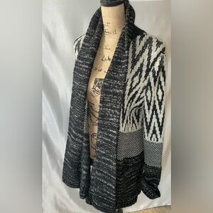 Lucky Brand long cardigan sweater L